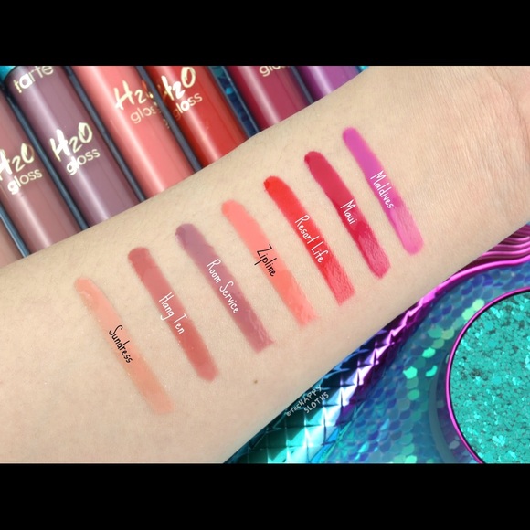 TARTE H20 GLOSS RAINFOREST OF SEA RESORT LIFE RED - Picture 8 of 10